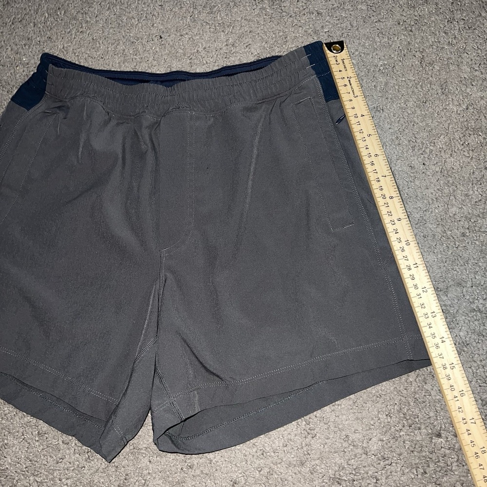 Birddogs Mens Shorts Large Gray Athletic Shorts Lined Drawstring Performance - Picture 7 of 7